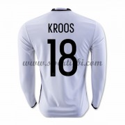 Allemagne 2016 Équipe Nationale Kroos 18 Maillot Domicile Manche Longue..